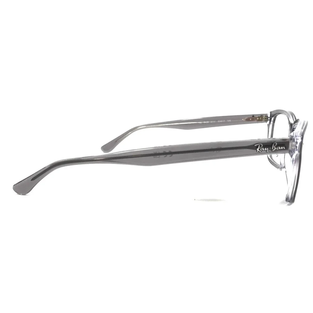 Ray-Ban Eyeglasses Frames RB5428 8111 Transparent Gray Square Full Rim 53-17-145